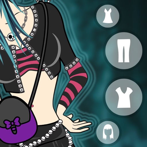 Cool Punk Girl Dress Up - play best fashion dressing game Icon