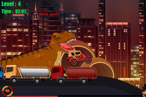 Dino Island Adventure - Monster Jeep Racing screenshot 4