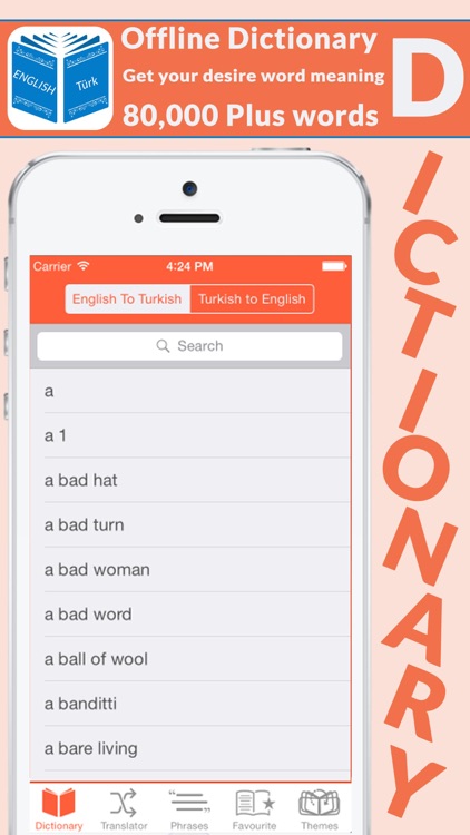 English to Turkish & Turkish to English Dictionary