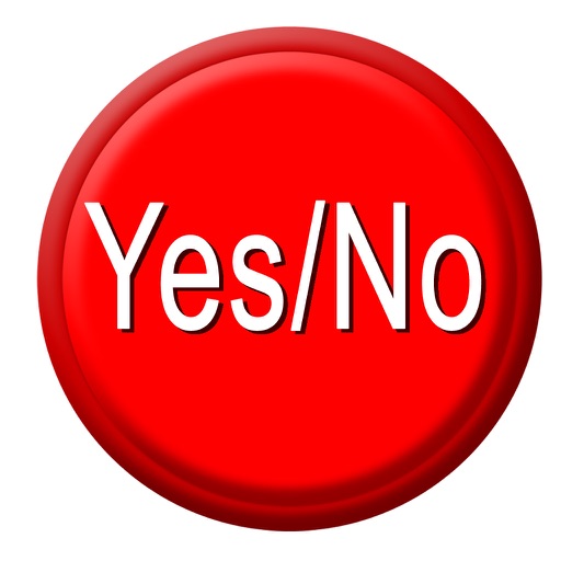 Yes / No Button iOS App