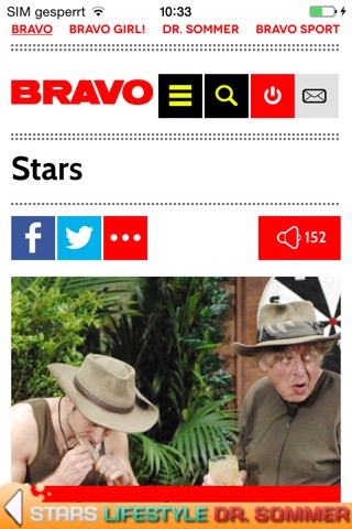 BRAVO Starnews, Spass und Videos. Die offizielle BRAVO-App mit Fotolovestorys und dem Besten aus BRAVO Girl,  BRAVO Sport und Dr. Sommer screenshot 3