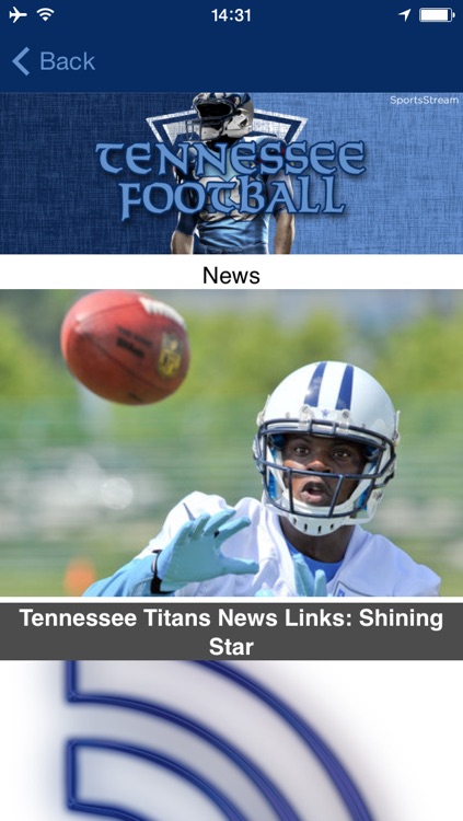 Football STREAM+ - Tennessee Titans Edition