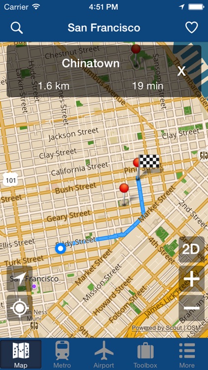 San Francisco Offline Map - City Metro Airport screenshot-4