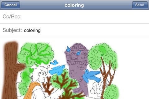 Rapunzel. Coloring book for children. screenshot 4