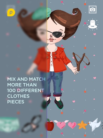 Mini-U: Boutique. Classic old-school dress up game for children screenshot 4