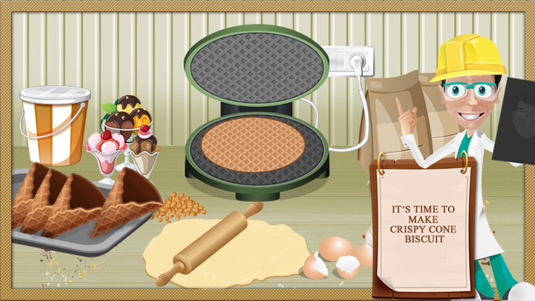 Ice Cream Factory – Make frozen & creamy dessert in this chef cooking kitchen game for kids