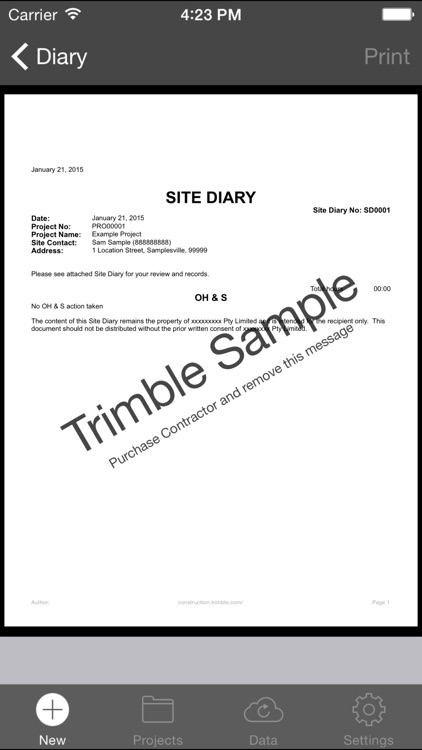 Trimble Contractor screenshot-4