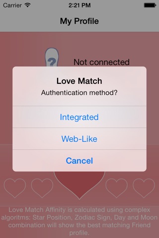 Love Match! Test Zodiac Sign Affinity Today with Facebook friends screenshot 2
