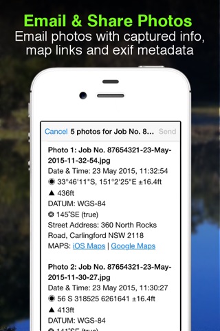 Solocator - GPS Field Camera screenshot 3
