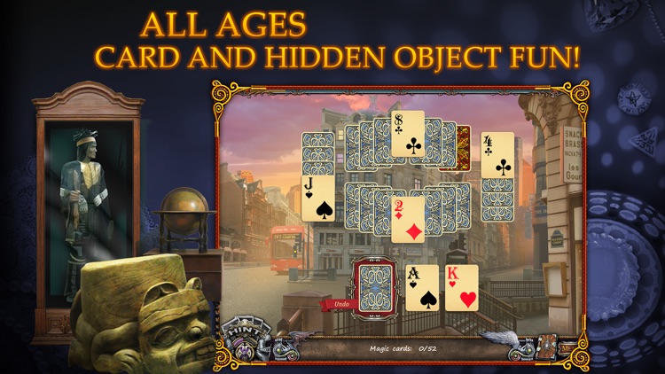 Solitaire Mystery: Stolen Power screenshot-4