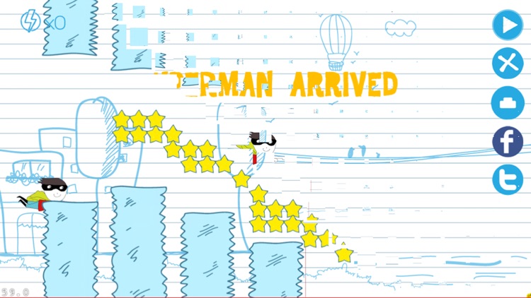 Flappy Supper Man screenshot-4