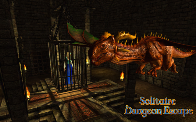 ‎Solitaire Dungeon Escape Screenshot