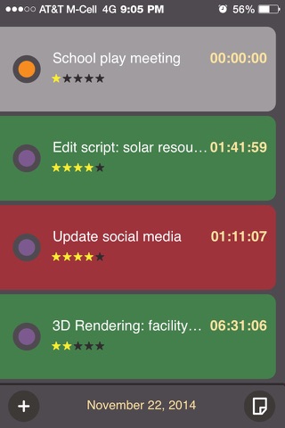 Traquer - single-tap, daily task and activity tracker! screenshot 2