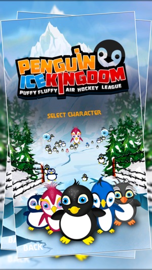 Penguins Ice Kingdom : Puffy Fluffy Air Hockey League(圖1)-速報App