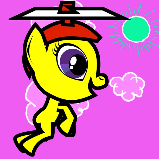 Helicopter Horsy Icon