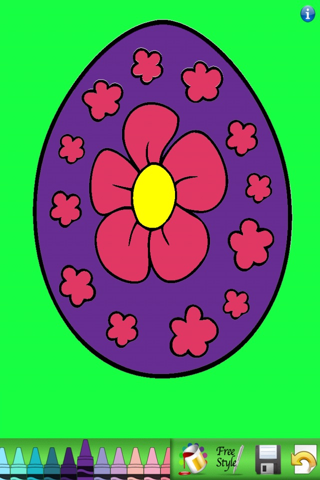 Easter Egg Kids Coloring Book! screenshot 3