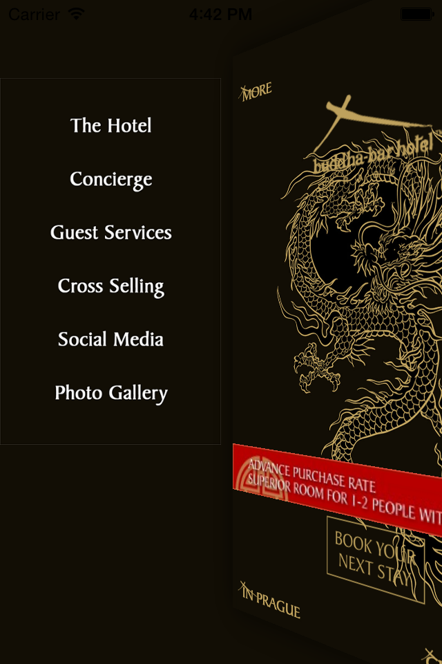 Buddha-Bar Hotel Prague for iPhone