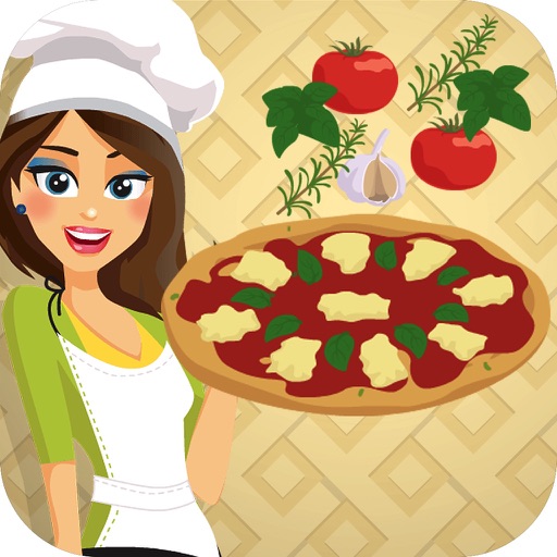 Pizza Margherita: Cooking with Emma - Baking game for Kids: Prepare a classic & vegan italian recipe iOS App