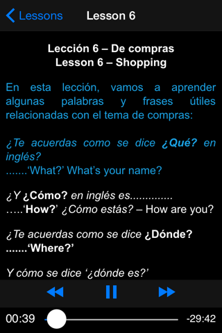 Curso de Ingles en Audio 1 iMansionauto screenshot 2