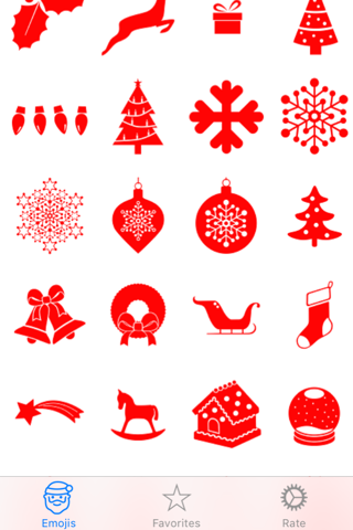 Free Christmas Emojis screenshot 2