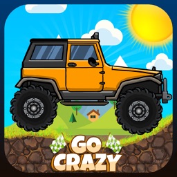 Go Crazy Mountain Cimbers Racing : Jumping Car with racing with police car, truck, jeep and tanker