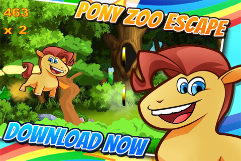 Pony Zoo Escape FREE screenshot 2