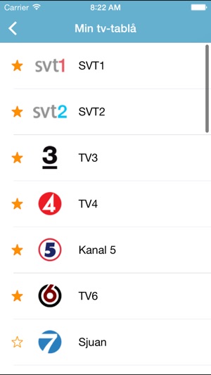 TvAppen - Din egen Tv-tablå(圖2)-速報App