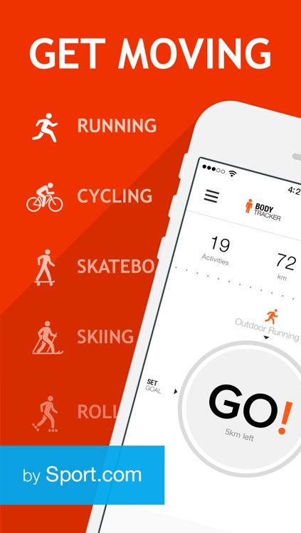 Moves Tracker: Running, Cycling, Walking, Jogging