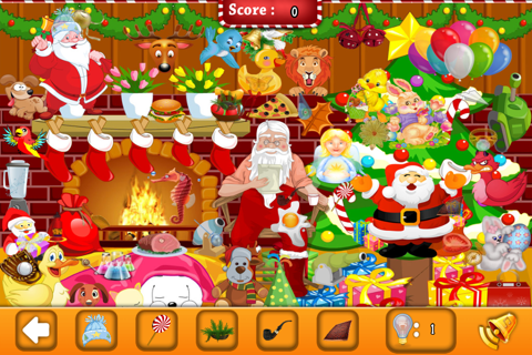 Little Santa Christmas Hidden Objects Mania screenshot 2