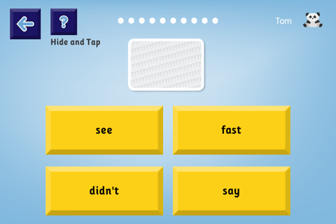 High frequency words screenshot 3