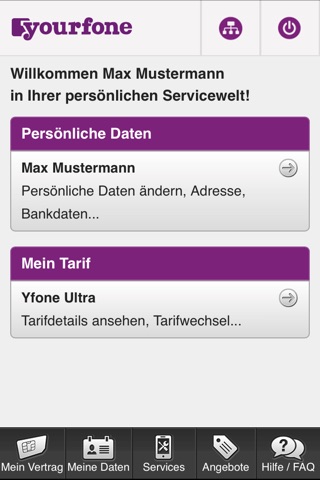 yourfone Servicewelt screenshot 3