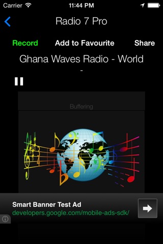 Ghana Radio News Music Recorder screenshot 2