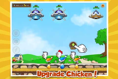 Chickdoom - Chickens vs Aliens screenshot 4