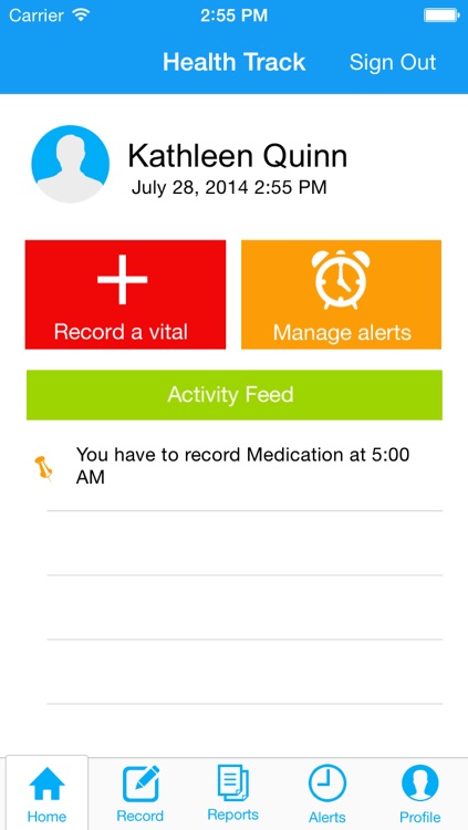 HealthTrack - Mobile Patient Monitoring and Reporting System