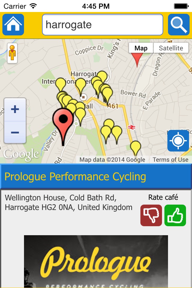 Cycling Cafe Finder screenshot 4
