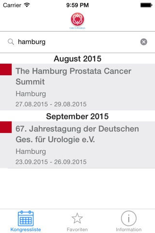 UroCongress screenshot 3