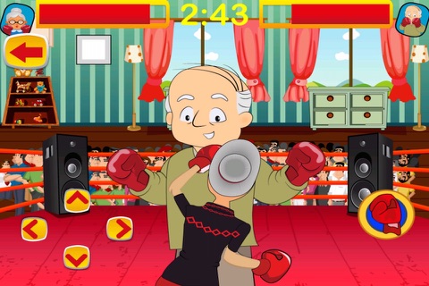 A Grandma VS Uncle Grandpa Boxing Champion-ship - Old Family Fight Combat Quest screenshot 4