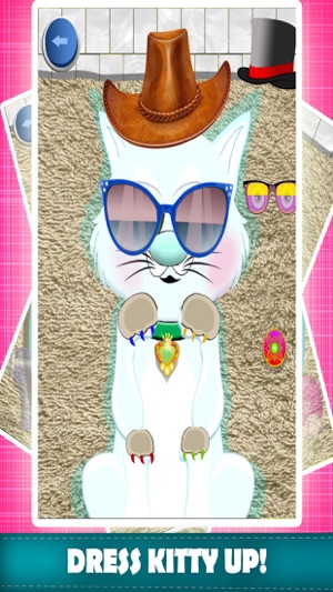 My Pet Kitty Care Wash & Dressup Makeover Salon Adventure - (圖4)-速報App