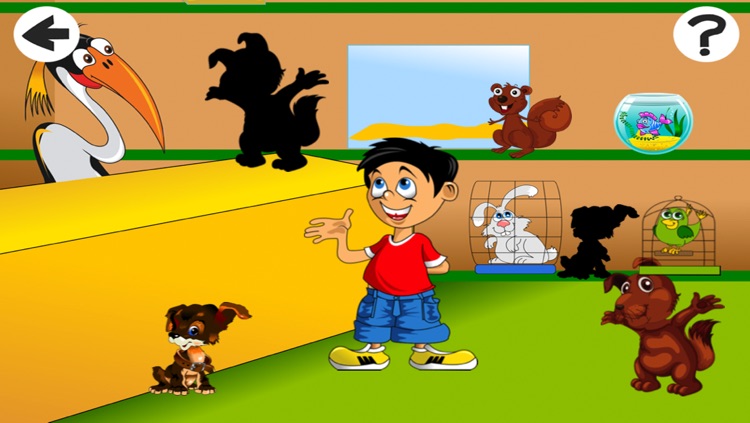 Cute Little Pet-s Store Shadow Game-s Animated Baby & Kids Task-s Tricky Puzzle Toddler`s First App screenshot-4