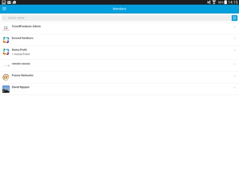 CrowdFundeurs for iPad screenshot 3