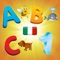 Italian Alphabet for Toddlers and Kids : Learn Italian language , letters and numbers !