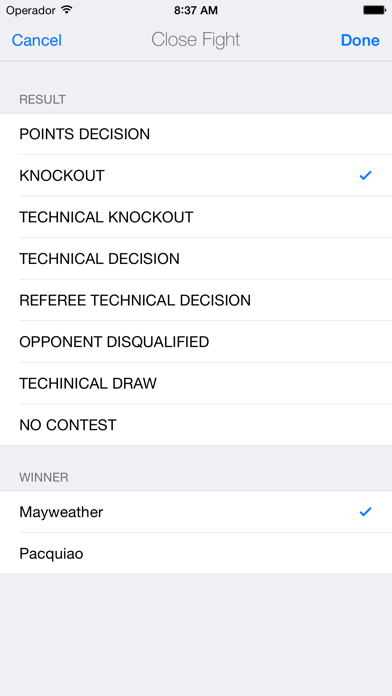 How to cancel & delete Boxing Scores from iphone & ipad 3