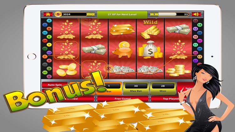 'Gold Bar Casino Slot Machine - Money Slots