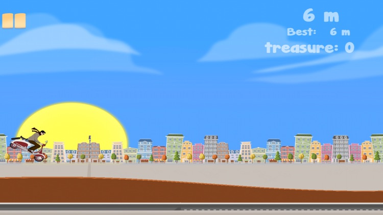 Vespa Dude - Free Bike Race Mill screenshot-4