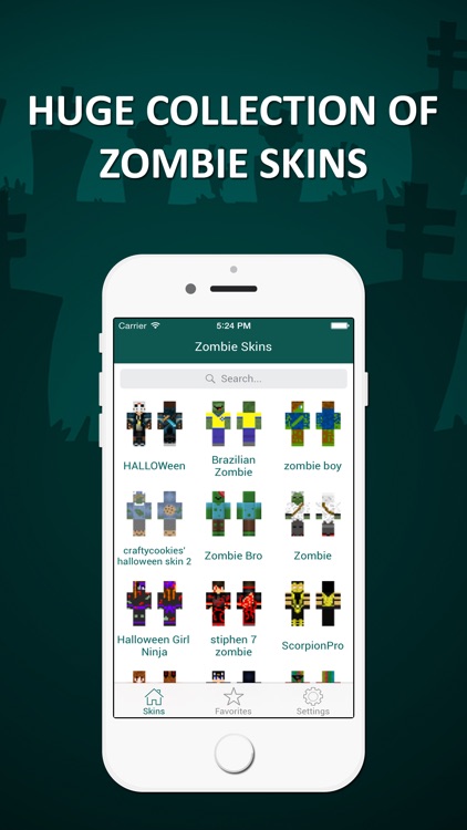 Best Zombie Skins for Minecraft Pocket Edition
