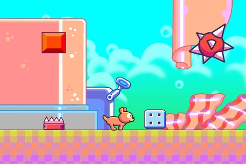 Meat Dog – Platform Dog Silly Game screenshot 2