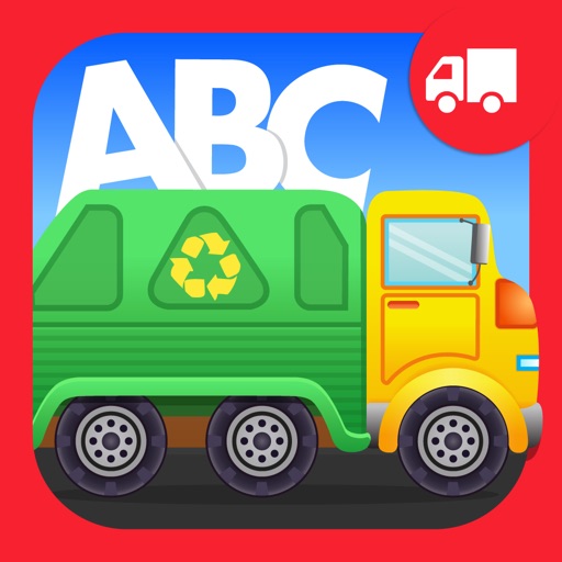 ABC Garbage Truck Free - an alphabet fun game for preschool kids learning ABCs and love Trucks and Things That Go iOS App