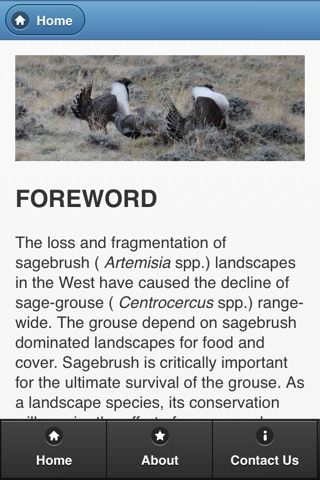 Sage-grouse Habitat in Utah screenshot 4