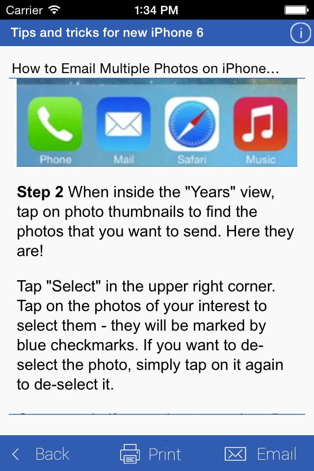 Tips and Tricks for New iPhone 6 screenshot 2
