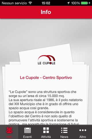 Le Cupole - Centro Sportivo screenshot 2